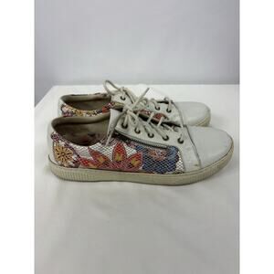 Born Mosaic Tamara Tamera Sneakers White Leather Brights 11